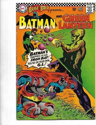 Brave and the Bold #69, 1967, 9.0, VF/NM, Vintage Batman & Green Lantern team-up - Image 1 of 3