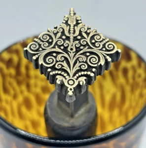 Antique Bookbinding Finishing tool Decorative Gilding Vintage Tools Design 65 - Picture 1 of 6