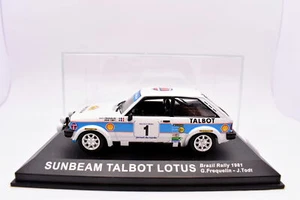 Modellino auto rally scala 1:43 Sunbeam Talbot Lotus diecast modellismo statico - Foto 1 di 4