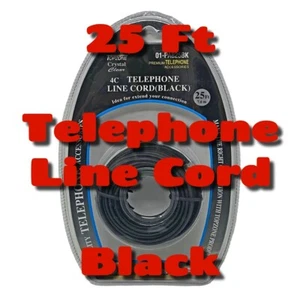 Cable telefónico de 25 ft RJ12 RJ-12 6P4C línea telefónica recta cable fax - Imagen 1 de 3
