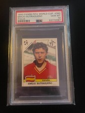 1990 Panini World Cup Italia 90 Sticker Emilio Butragueno PSA 10 POP 1