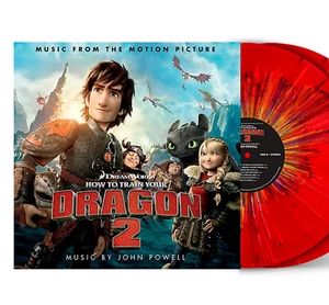 How To Train Your Dragon 2 Double Red Splatter Vinyl Lp Record RSD 2023 NEW - Picture 1 of 1