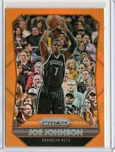 JOE JOHNSON Nets 2016 NBA Prizm ORANGE PRIZM SSP /65   - Picture 1 of 2