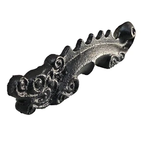Japanese Paperweight Bunchin Iron Calligraphy Zodiac Dragon Brush Holder Lucky - Bild 1 von 9