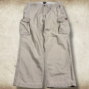 Vintage Polo Jeans Co Ralph Lauren Cargo Pants Size 36x30 Baggy Wide Leg Skater - Picture 1 of 13