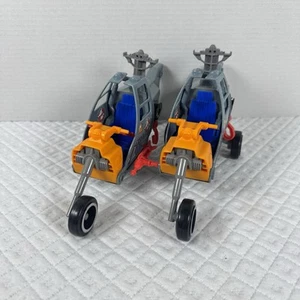 Ghostbusters VINTAGE 1986 KENNER ECTO-2 HELICOPTER VEHICLE Lot Of 2 - Picture 1 of 6