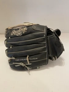 Pre- Owned Youth Rawlings Sure Catch Baseball Glove RHT SC105BGB Size 10.5 inch - Picture 1 of 8