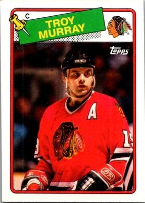 1988-89 Topps #106 Troy Murray - Image 1 of 2