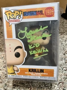 Laurie Steele signierter Funko Dragon Ball Krillin #1926 mit Charakternamen - Bild 1 von 4