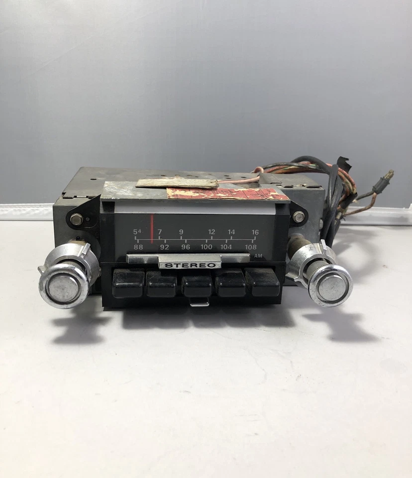 Radio Ford Gran Torino D30A-19A241 1972 1973 vintage ¡sin probar! Foto 1 de 4