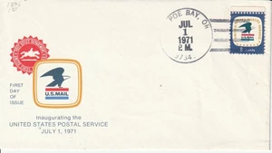 1396 8 cent 7-1-71 First Day FDC Depoe Bay Oregon - Picture 1 of 1