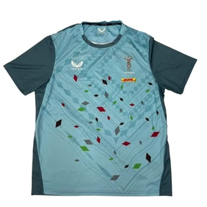 Castore Harlequins FC Talla XL Rugby Unión Entrenamiento Camiseta Kit Inglaterra Reino Unido - Imagen 1 de 14