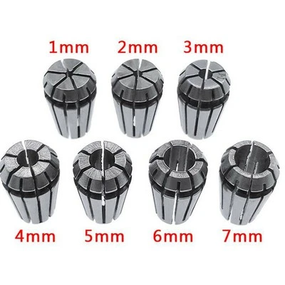 Brand New ER11 Collet Spring Collet 1MM-7MM 1pcs Accessories Carbon Steel - Image 1 of 4