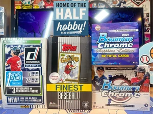 Los Angeles Angels Hobby Box BREAK 21-25 MLB 1/2 Bowman Chrome 1/2 Sapphire - Picture 1 of 6