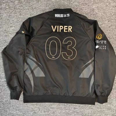 Chaqueta bordada 2025 HLE Team Uniform Peanut Viper3 S15 Campeonato Mundial Foto 1 de 4