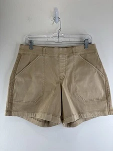 Spanx Shorts beige mit beigefarbenen Streifen Damengröße Large zum Überziehen 32 x 6 - Bild 1 von 9