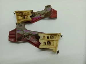 88-91 HONDA Civic Sedan Front Fender Brackets Left Right Slide Oem PAIR DX LX EX - Picture 1 of 5