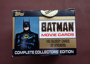 BATMAN MOVIE SERIES 1  1989 MAIL AWAY FACTORY CARD SET IN ORIGINAL TOPPS MAILER - Picture 1 of 9