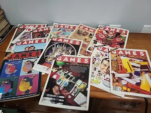 11 issues of Games Magazine Lot Puzzles 1990s Vintage Mind benders Wordgames - Picture 1 of 9