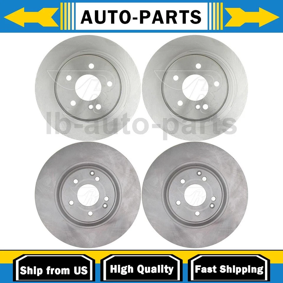 Rotor de freno de disco delantero trasero Raybestos 4x para Mercedes-Benz C230 2003-2005 1,8 L Foto 1 de 4