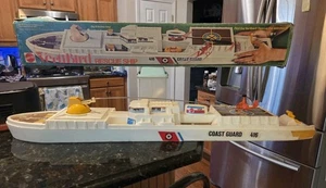 VINTAGE MATTEL VERTIBIRD RESCUE SHIP COAST GUARD DAMAGED BOX FLYS GREAT! - Picture 1 of 24