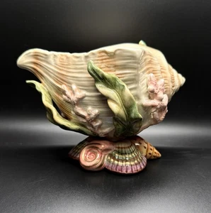 Fitz & Floyd Sea Shell Creamer, Sauce, Gravy Boat Beach Theme - Picture 1 of 7
