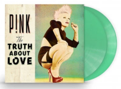 P!nk - The Truth About Love Mint Green Colored Vinyl 2LP Pink RARE NEW - Image 1 of 4
