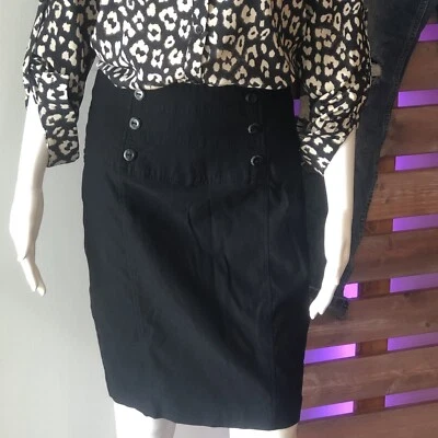 BCX Womens  Girls Straight Pencil Skirt - Size 9, Black, Classic, EUC, Macys - Image 1 of 4