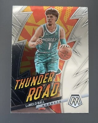 2022-23 Panini Mosaic Thunder Road LaMelo Ball #16 - Image 1 of 2