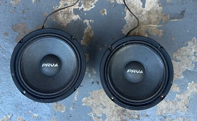 Usado 2x Altavoces PRV 400W 6.5" 6MR200A-4 Foto 1 de 4