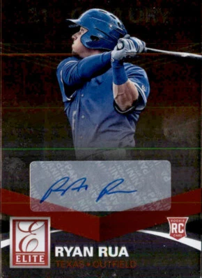 15 Panini Elite AUTO 21st Century Texas Rangers - RC Ryan Rua #20 - Image 1 of 2