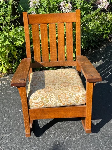 Antique oak rocking chair Cover