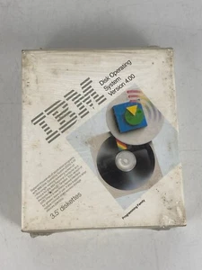 Vintage IBM DOS Version 4.00 Disk Operating System 3.5" Floppy New Sealed 1988 - Picture 1 of 6