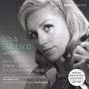 Johann Sebastia Lola Bobesco Plays Bach/Vitali/Vanhal/Mozart/Beethoven/...: (CD)
