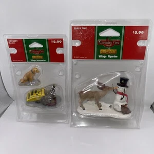 Lemax Village Collection Coventry Cove Thievery Set And Snack Time SEALED NEU - Bild 1 von 2