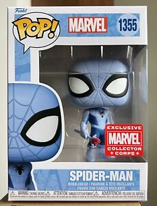 Funko Pop: SPIDER-MAN #1355 (Spider-Man Blue) Marvel Collector Corps Exclusive