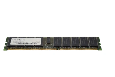 Tarjeta de tarjeta de memoria RAM INFINEON HYS72D128521GR-7-B de 1024 MB Foto 1 de 4
