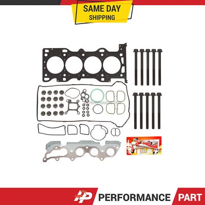Juego de pernos de junta de culata para 03-11 Mazda 3 6 5 Ford Focus DURATEC 2.0 2.3 DOHC MZR Foto 1 de 4