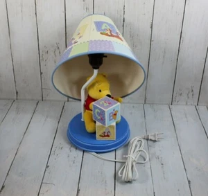 Vintage Disney Winnie The Pooh Hunny Nursery Baby Infant Lamp - Picture 1 of 9