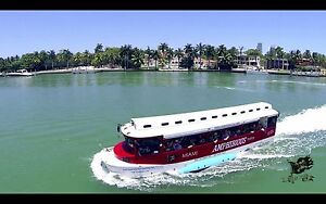 Amphibious Boat and City Duck Tour Business Opportunity with real assets