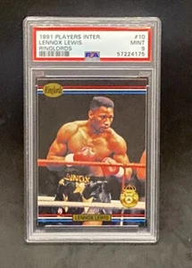 1991 Players International Lennox Lewis Ringlords Boxing Psa 9 Mint!!! - Picture 1 of 2