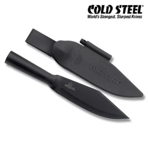 COLD STEEL Bowie KNIFE SK5 Carbon Steel Bushman spear Sheath Fire starter Rod - Picture 1 of 6
