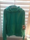 Avia Pullover Hoodie Jacket Size XL (16-18) Long sleeves, standup collar, Green 