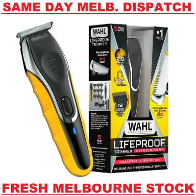 Wahl Clipper LifeProof Wet/Dry Lithium Ion Men Hair Beard Trimmer #9899 NEW - image 1 of 4