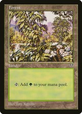 Forest (C) Mirage PLD Basic Land MAGIC THE GATHERING MTG CARD ABUGames