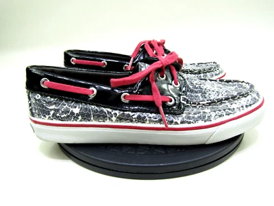Zapatos de barco Sperry Top-Sider para mujer 7M lentejuelas florales brillantes vela náutica Foto 1 de 4