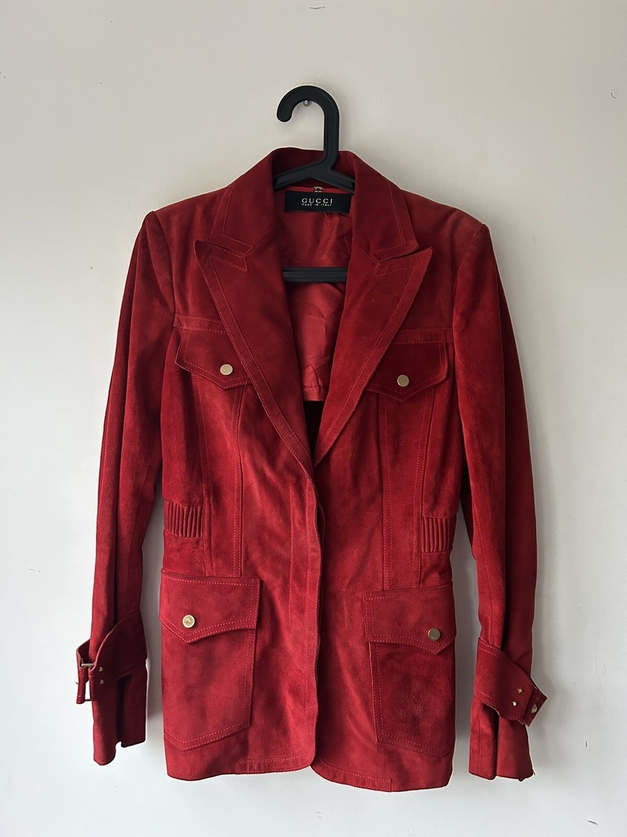 Gucci Coats, Jackets & Vests for Suede Outer Shell Women for Gucci Coats, Jackets & Vests for Suede Outer Shell Women for