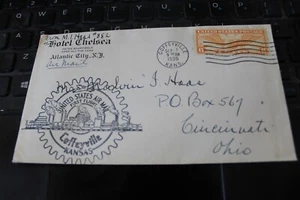 ERSTE FLUGABDECKUNG COFFEYVILLE KANSAS SEP 1, 1936 LUFTPOST - Bild 1 von 2