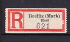 R0960) Rzesza Niemiecka, Reco-Zettel Beelitz (Mark) Miasto