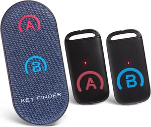 Basic Key Finder with Thinner Receivers & Advanced Fabric Remote, 80Db+ RF Item - Picture 1 of 6